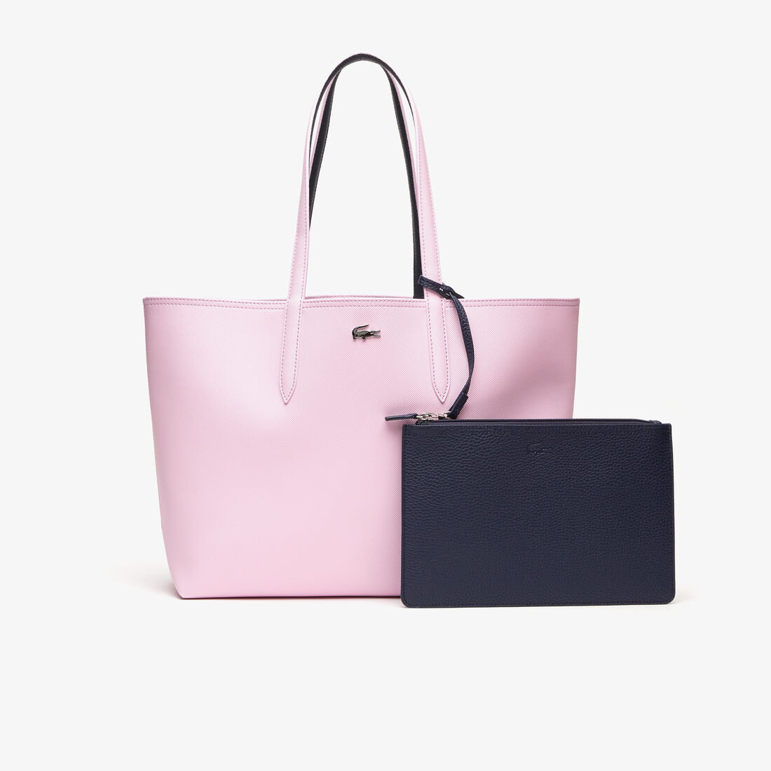 Lacost* - Women's Anna Tote - Black/Pink (AD-Sep)