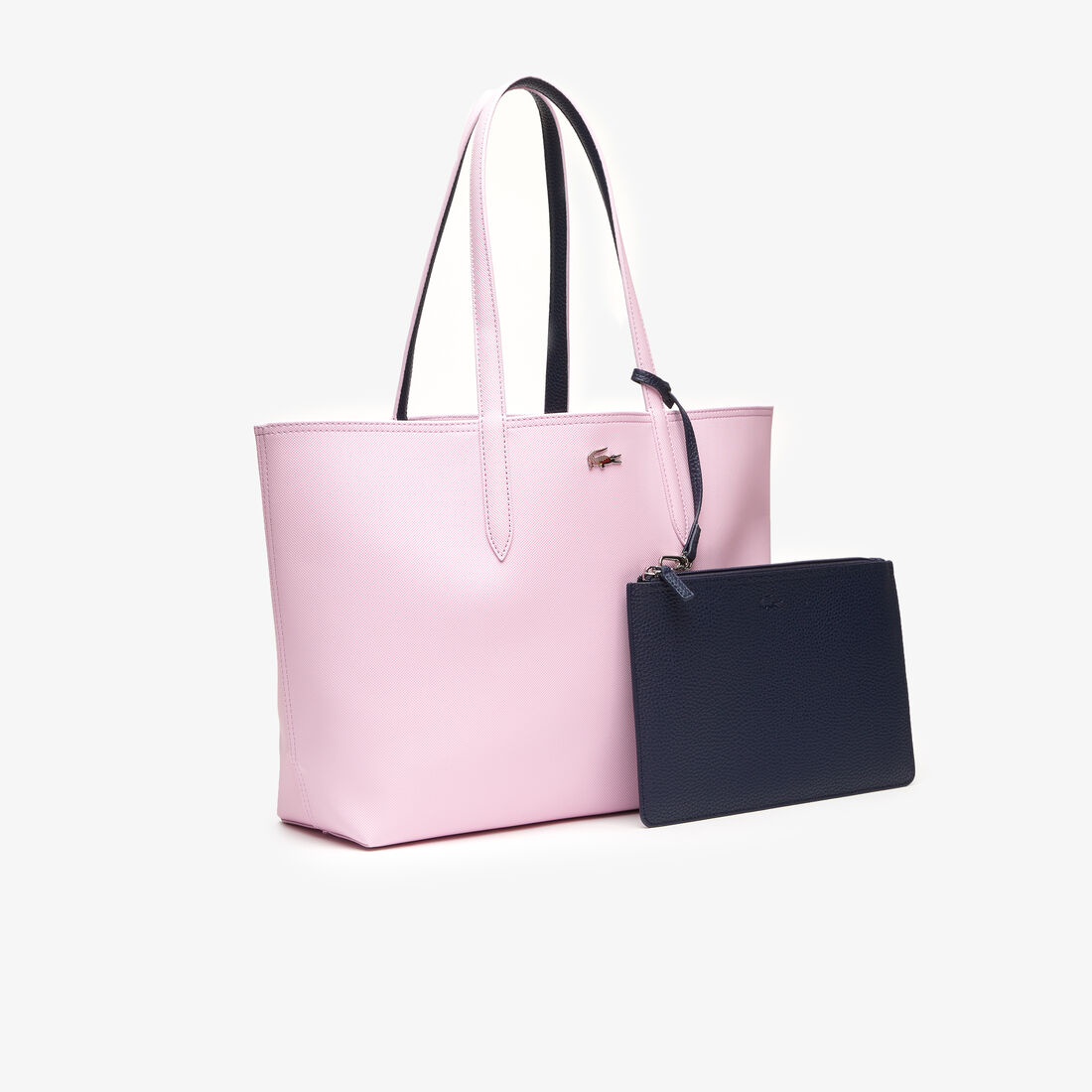 Lacost* - Women's Anna Tote - Black/Pink (AD-Sep)