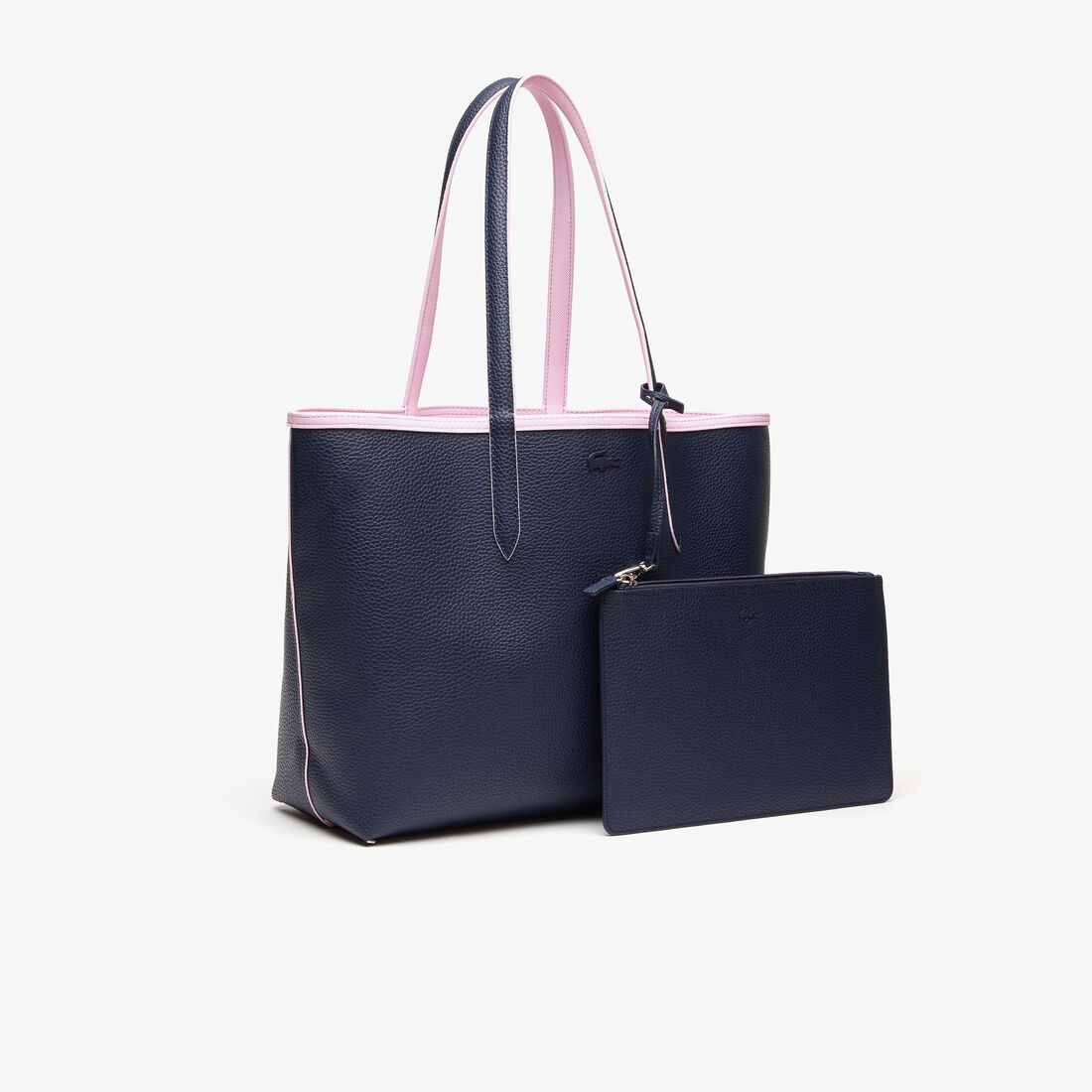Lacost* - Women's Anna Tote - Black/Pink (AD-Sep)