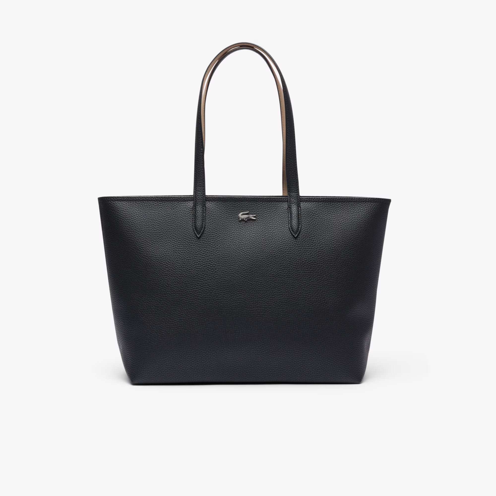 Lacost* - Women's Anna Tote - Noir Krema (AD-August)