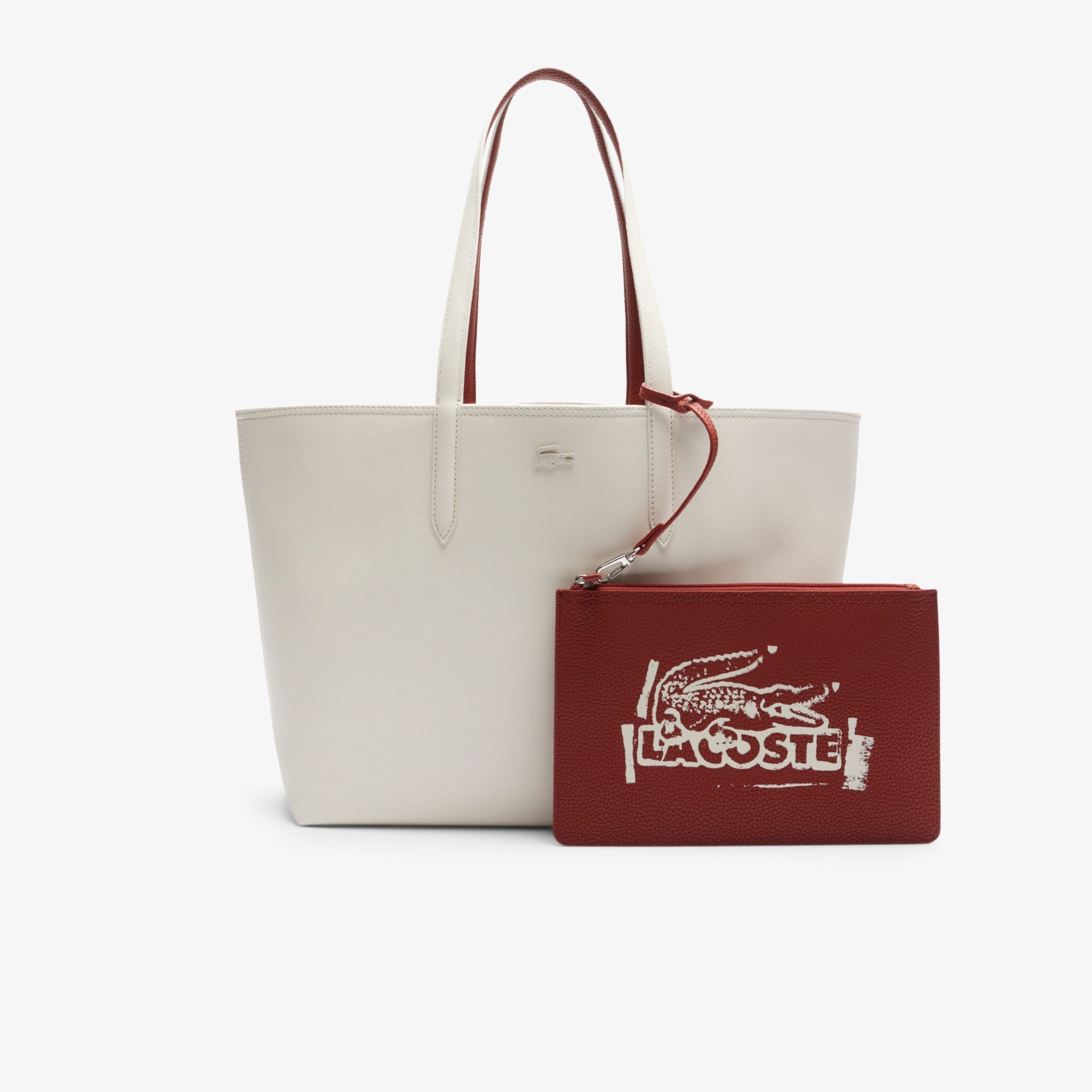 Lacost* - Anna Reversible Zipped Tote - Summer Stamp (AD-August)