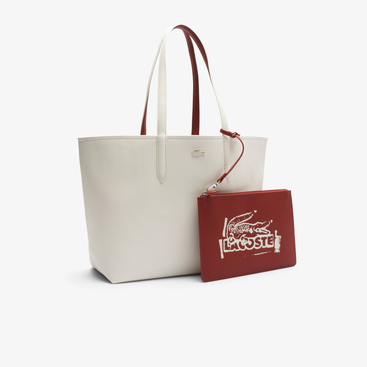 Lacost* - Anna Reversible Zipped Tote - Summer Stamp (AD-August)