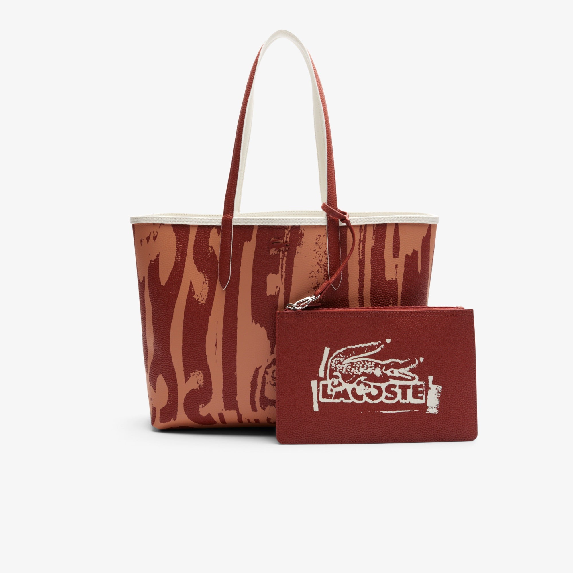Lacost* - Anna Reversible Zipped Tote - Summer Stamp (AD-August)