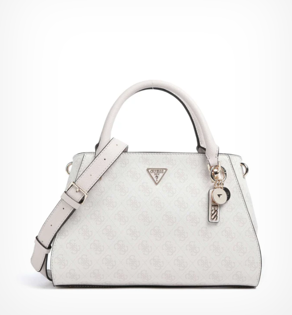 Gues* -  Noelle 4G Logo Handbag - Light Gray (AD-MAY26-GSPT)