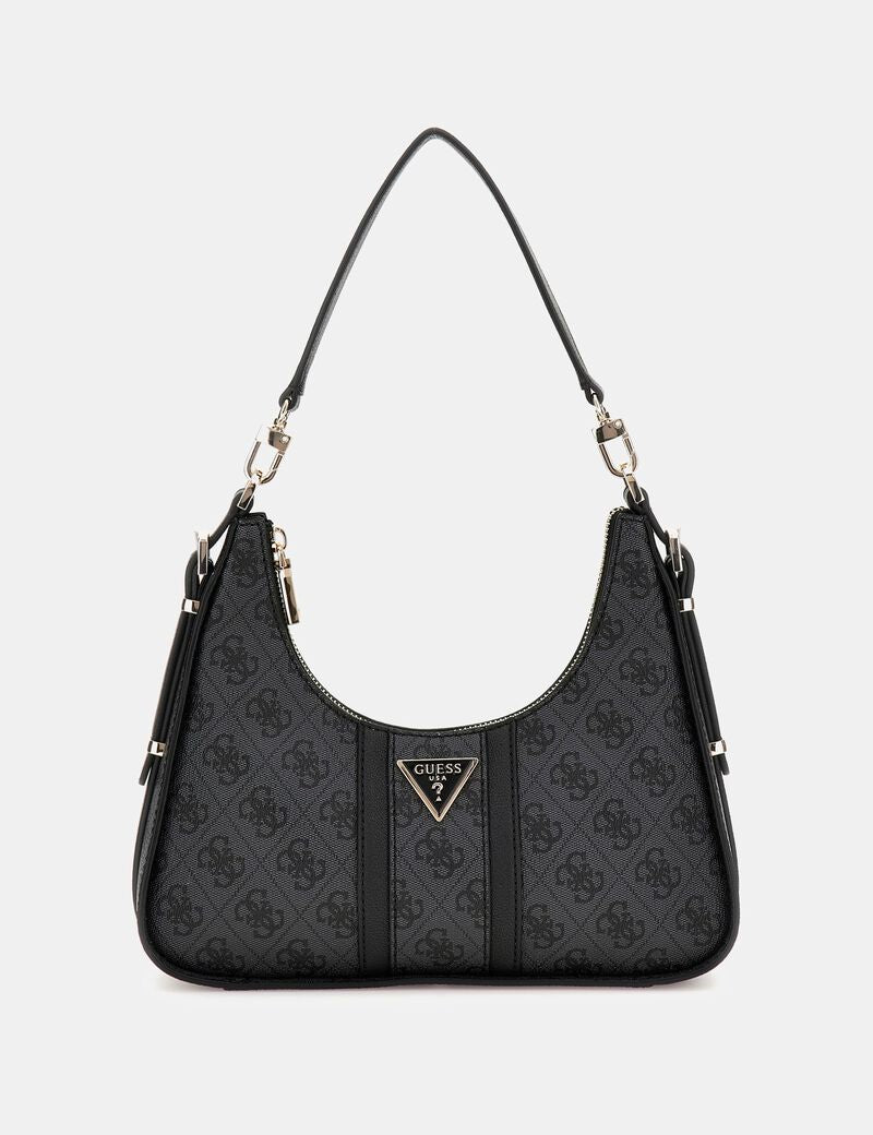 Gues* - Noreen 4G logo shoulder bag - Black (AD-August)