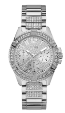 Gues* -Lady Frontier Silver Crystal Watch - W1156L1 -Silver- [Advance Payment 5k]