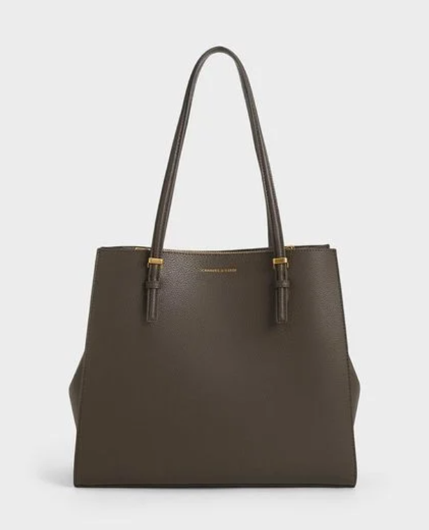 Charles & Ke*th - Sansa Tote Bag - Coffee - AD-JUL26-PTT)