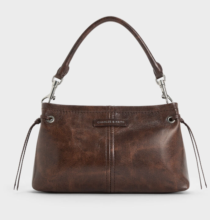 Charles & Ke*th - Noane Top Handle Bag - Distressed Coffee - (AD-JUL26-PTT)