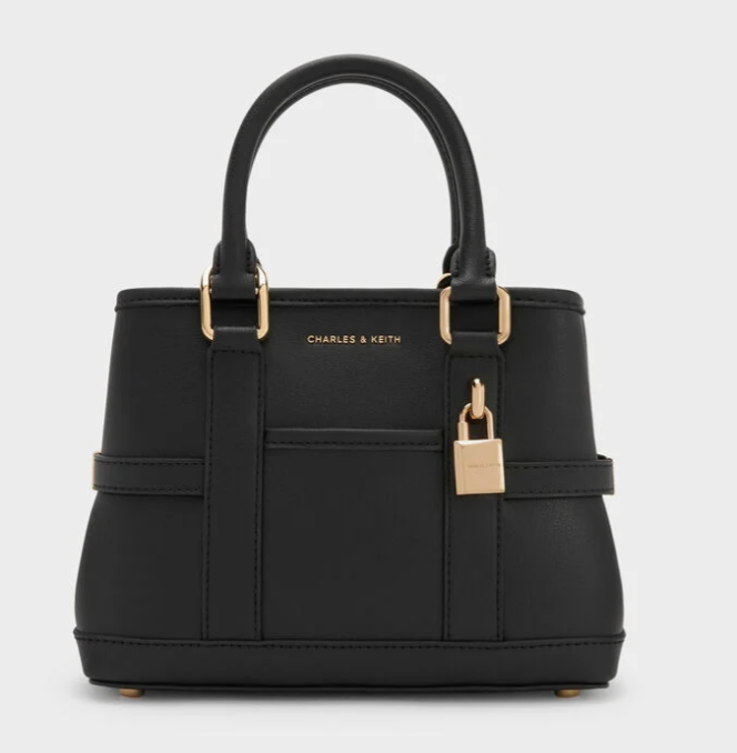 Charles & Ke*th - Mini Scottie Tote Bag - Black (AD-JUL26-LTPT)