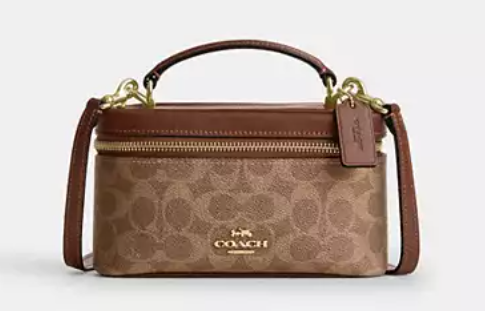 C*ACH - Rainer Crossbody Bag 18 - Signature Canvas - (AD-JUL26-IRF)