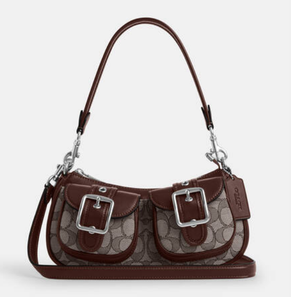 C*ACH - Ashton Shoulder Bag - Signature Jacquard (AD-JUL26-IRF)