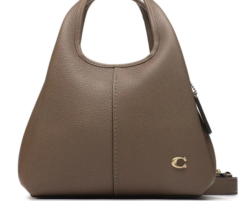 C*ACH - Lana Shoulder Bag 23 - Dark Stone (AD-JUL26-IRF)