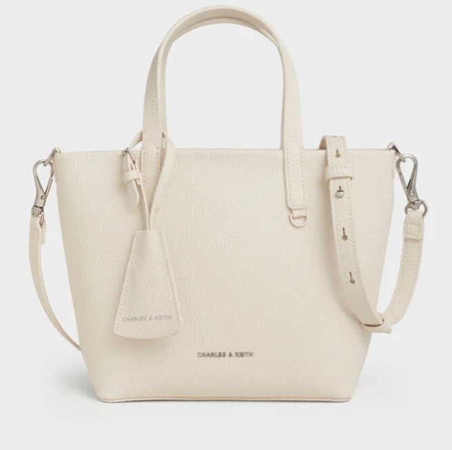 Charles & Ke*th - Mini Beryl Tote Bag - Cream (AD-JAN26-A1)