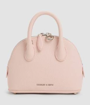 Charles & Ke*th - Beryl Bowling Bag - Pink - (AD-JUN26-JFR)
