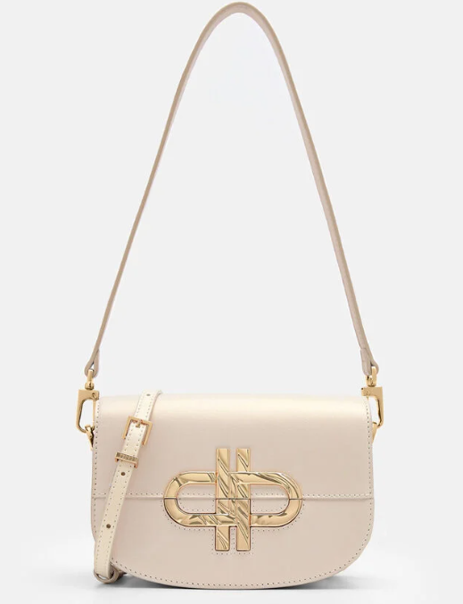 PEDR*  Icon Mini Leather Shoulder Bag - Champaign (AD-JUN26-PTT)
