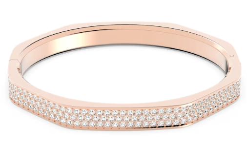 Swar*vski - Octagon shape, White, Rose gold-tone plated-5652337 (5639204) (2026 PACKAGING)