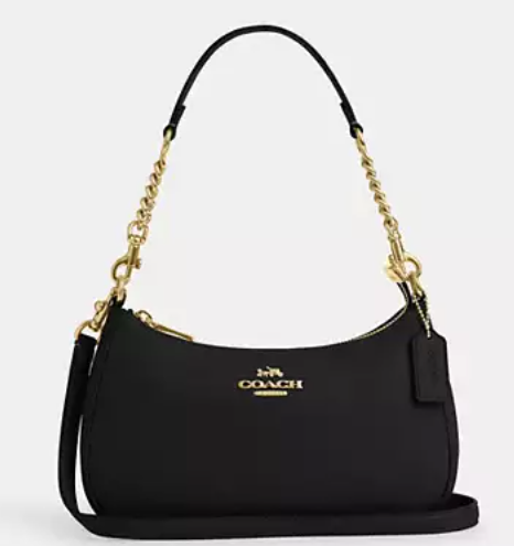C*ACH - Teri Shoulder Bag - Black (AD-SEP16-PT)