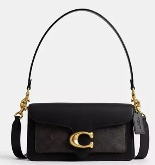 C*ACH - Tabby Shoulder Bag 26 In Signature black (AD-SEP16-PT)