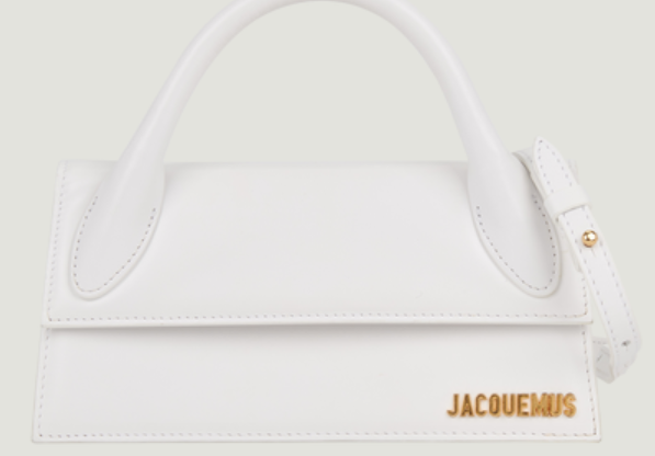 Jacquemu* - the long chiquito bag with buckle ( Contact CS For real pic)  - White (AD-OCT26-JPT) with box