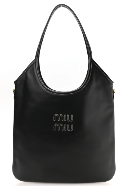 M*u M*u  - Nappa Ivy Bag (Contact CS For real pic) - Black (AD-BOCT26-MIPT)