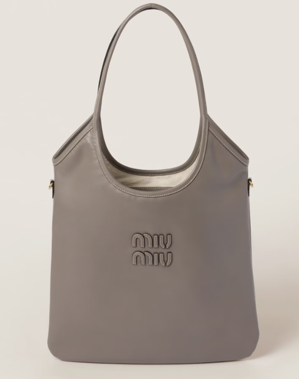 M*u M*u  - Beau Bag (Contact CS For Real Pic) - Grey (AD-BOCT26-MIPT)