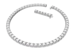 Swar*vski - Millenia Necklace, Rhodium Plated and White Crystals - 5559153 (AD-SW-OCT)