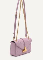 PE*RO - Studio Francoise Leather Shoulder Bag - Lilac