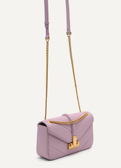 PE*RO - Studio Francoise Leather Shoulder Bag - Lilac