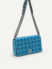 PE*RO -  Celeste Shoulder Bag - Cyan