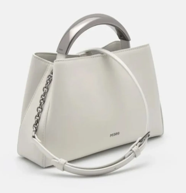 PEDR* - Lia Handbag - White - (AD-MAY26-JF)