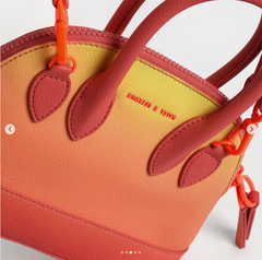 Charles & Ke*th - Harmonee Bowling Bag - Sunset-EID SALE