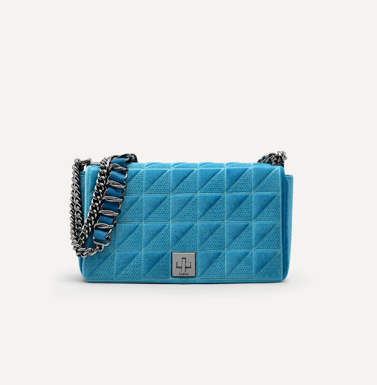 PE*RO -  Celeste Shoulder Bag - Cyan