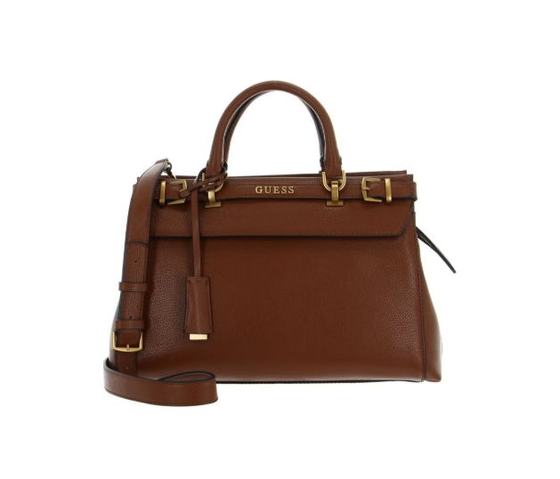 Gues* - Sestri Satchel Bag Cognac (AD-DEC-ANW-LH-SA)