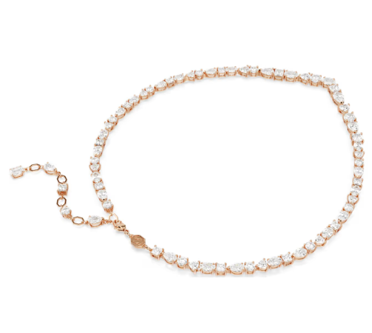 Swar*vski - Mesmera necklace Mixed cuts, White, Gold-tone plated - 5728001  (AD-Oct) (2025 PACKAGING)