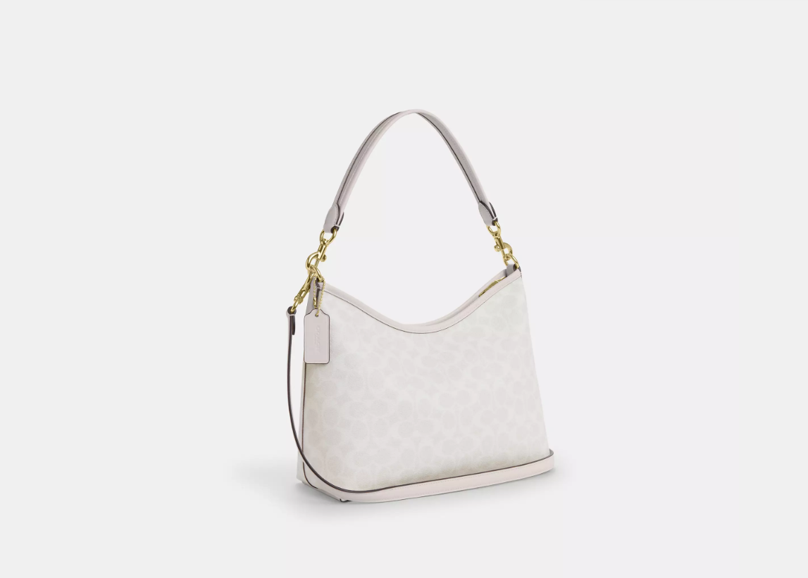 C*ACH - L*urel 31 Detachable Shoulder Bag - White/Chalk (AD-Sep)