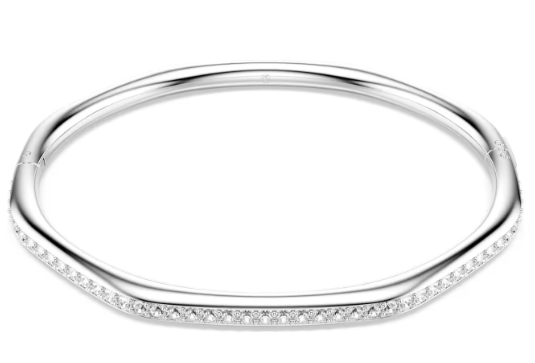 Swar*vski - Octagon shape, Round cut, White, Rhodium plated-5725222(2026 PACKAGING)