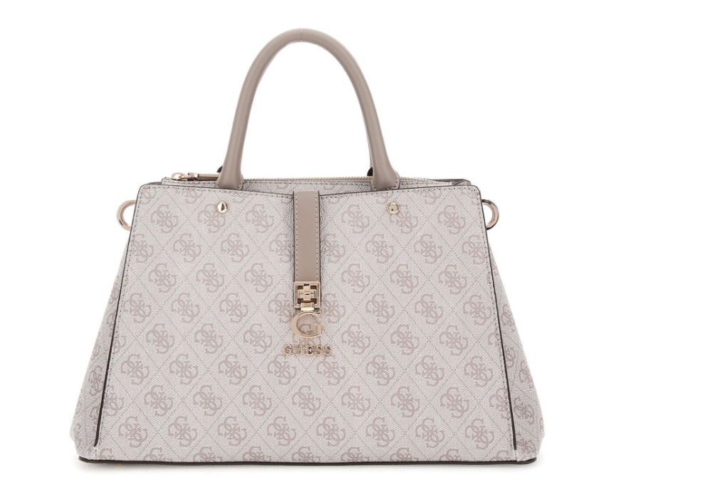 Gues* - Zamira 4G Logo Handbag - Taupe (AD-MAY26-GSPT)