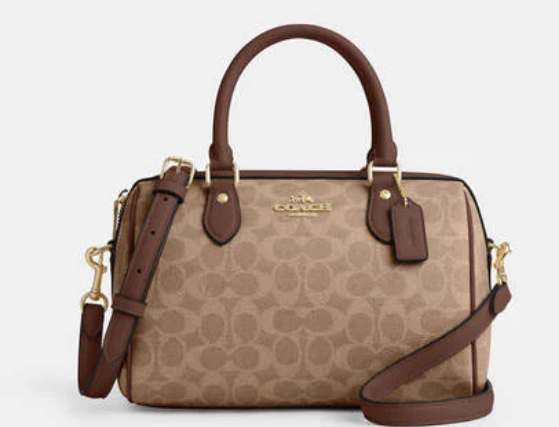 C*ACH - R*wan Mini Satchel Bag In Signature Canvas (AD-JAN26-PT)