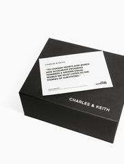Charles & Ke*th - Alva Patent Push-Lock Chain Bag - Black with Gift Box (AD-June)