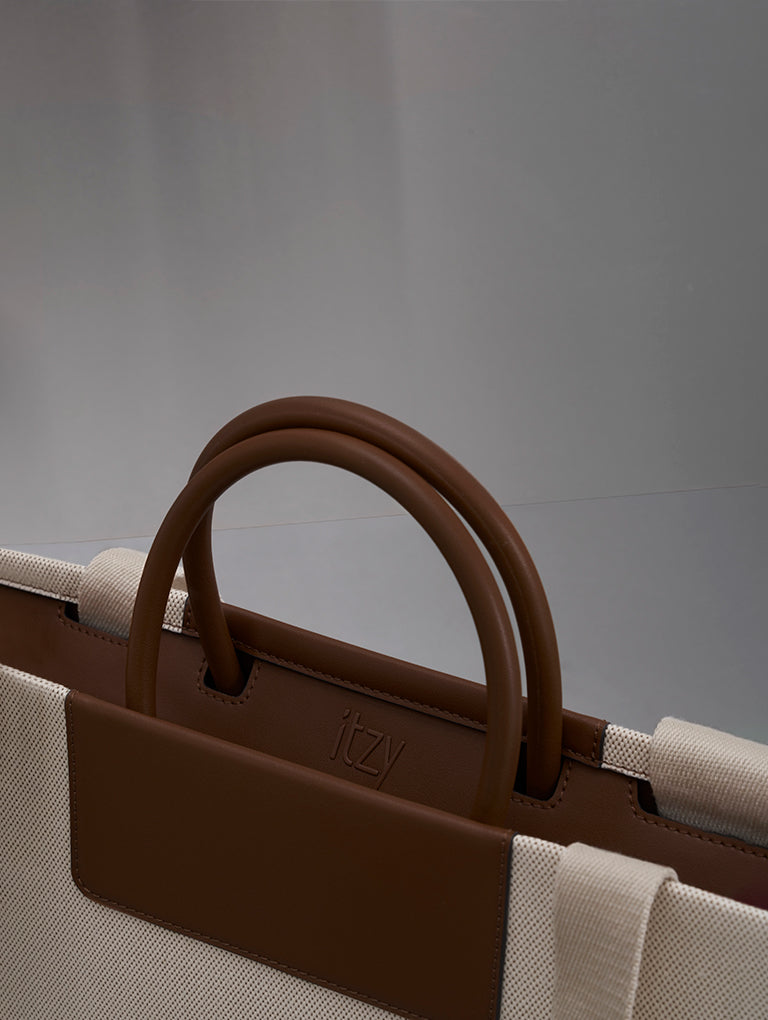 Charles & Ke*th - ITZ MINE COLLECTION: Mini Astra Canvas Tote Bag (AD)