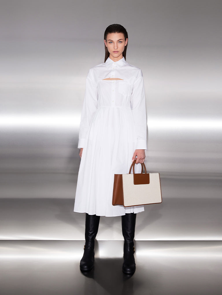 Charles & Ke*th - ITZ MINE COLLECTION: Mini Astra Canvas Tote Bag (AD)