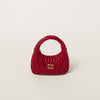 Mi* Mi* - Wander quilted nappa leather hobo bag - Red (AD-August)