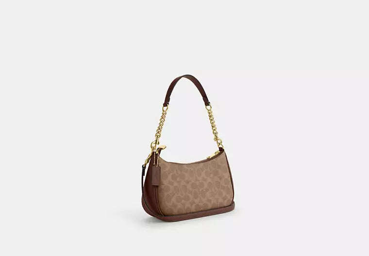 C*ACH - T*ri Shoulder Bag In Signature Canvas (AD-Sep)