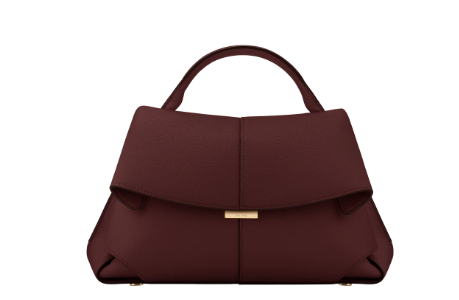 Pol*ne -M*kki Edition Textured With White Thread -Deep Chocolate Brown- (AD-JAN26-PT)