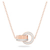 Swar*vski - Dextera pendant Interlocking loop, Rose gold-tone plated - 5636496 (AD-SW-OCT)