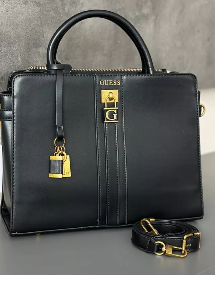 Gues* - Ginevra elite society satchel - Black (AD-SEP)