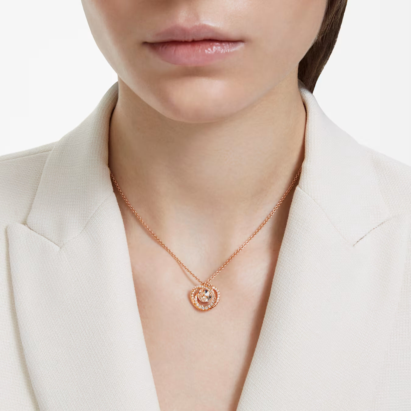Swar*vski - Generation pendant Rose gold-tone plated - 5636513 (AD-SW-OCT)