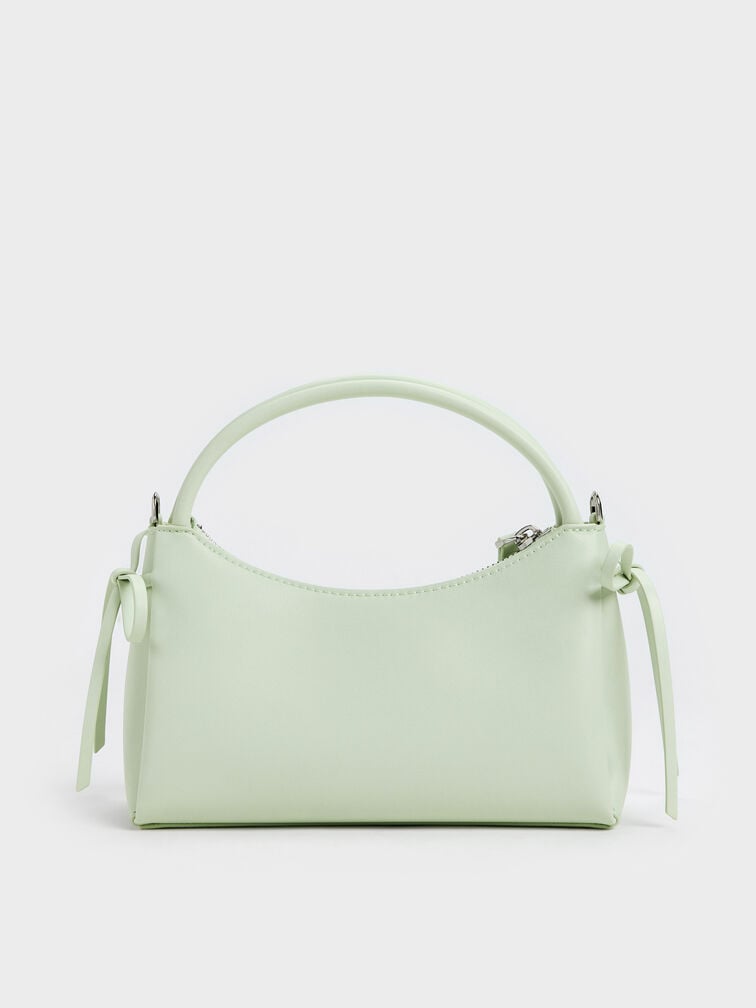 Charles & Ke*th - Hazel Bow Top Handle Bag - Mint Green (AD-MAY26-JF)