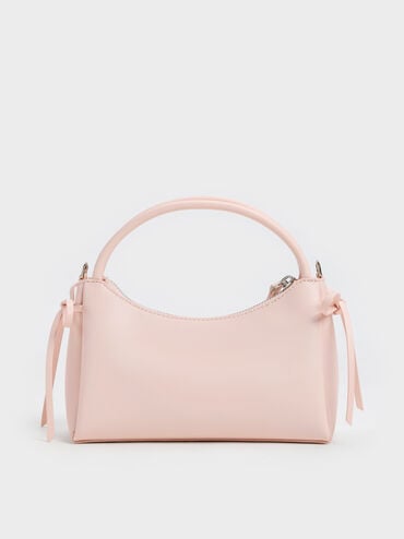 Charles & Ke*th - Hazel Bow Top Handle Bag - Soft Pink (AD-MAY26-JF)