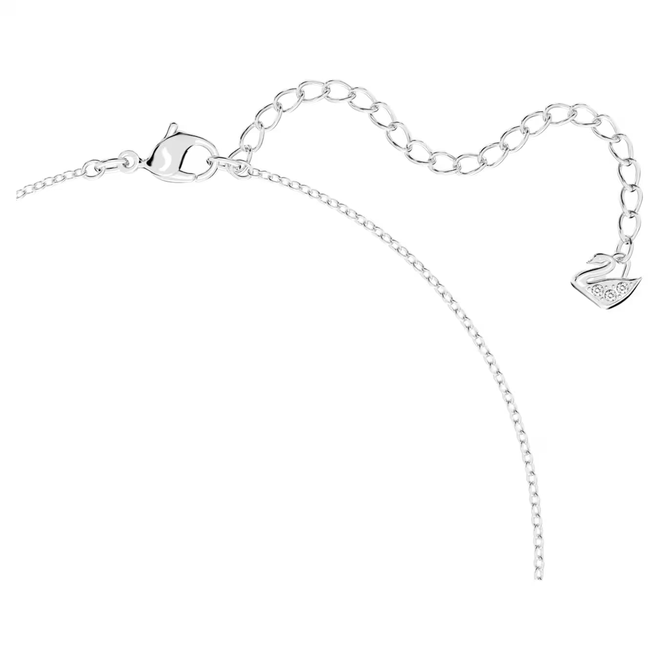 Swar*vski - Idyllia Lilia Y necklace Butterfly, White, Rhodium plated (AD-Oct) (2025 PACKAGING)